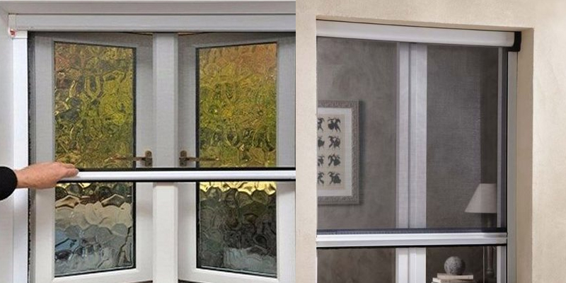 Pleated Mesh Ss Jali Door